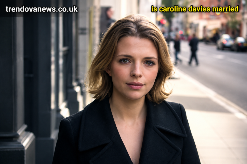is caroline davies married